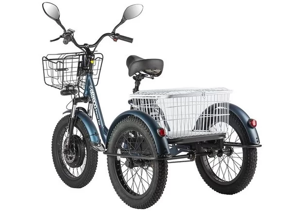 Трехколесный электровелосипед Eltreco Porter Fat 700